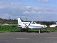 N41098 @ EGTR - Cessna 421B at Elstree - by Simon Palmer