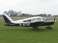 G-ATOP @ EGBO - Piper PA-28-140 Cherokee (Halfpenny Green) - by Robert Beaver