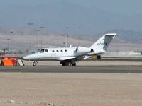 N239CW @ VGT - Flight Options Inc. / 1999 Cessna 525 / A 'Biz-Jet' emerges from the shimmering mirage of VGT. - by SkyNevada - Brad Campbell