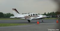 N974SA @ RWI - Sweet twin on the ramp on a quiet Sunday afternoon - by Paul Perry