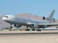 N720AX @ KLAS - Omni Air International /  Mcdonnell-douglas DC-10-30 - Landing RWY 25L