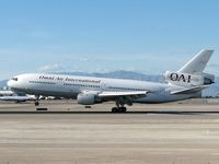N720AX @ KLAS - Omni Air International / Mcdonnell-douglas DC-10-30 - Landing RWY 25L