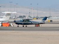 N222HP @ VGT - State of Nevada - Highway Patrol / 1982 Cessna R182 / This guy cut line in the holding area and left in a hurry! It's the 'Skyway Patrol'...!