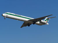 I-DAVX @ KRK - MD-82 Alitalia company landing rwy 25 - by Artur Bado?