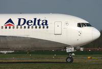 N174DN @ EGCC - Close up on this clean looking 767 from Delta. - by Kevin Murphy