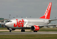 G-CELJ @ EGCC - Jet2's 737 waiting for take off. - by Kevin Murphy
