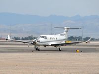 N999EP @ VGT - Pacific Oak Development / 1996 Pilatus Aircraft Ltd PC-12