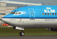PH-BDU @ EGCC - Close up on nose section on KLM's 737. - by Kevin Murphy