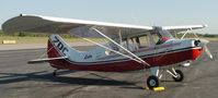 N1664E @ KDAN - 1944 Aeronca 7AC. Her name is Lulu and she is surely is a pretty little thing.In Danville Va. - by Richard T Davis