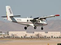 N230SA @ VGT - Scenic Air / 1980 Dehavilland DHC-6-300 / Landing RWY 12R