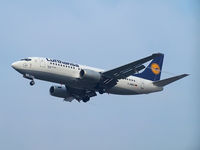 D-ABEU @ KRK - Lufthansa - landing on rwy 25 - by Artur Bado?