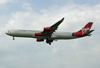 G-VHOL @ LHR - Airbus A340 311 - by Les Rickman