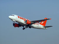 G-EZIC @ KRK - Easy Jet - after departure rwy 25 - by Artur Bado?