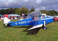 G-ADKK @ EGBP - D.H 97B Hornet Moth - by Les Rickman