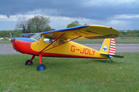 G-JOLY @ EGBP - Cessna 120 - by Les Rickman