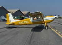 N2249C @ SZP - 1953 Cessna 180, Continental O-470 230 Hp - by Doug Robertson