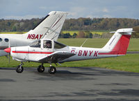 G-BNYK @ EGBO - Piper PA-38 112 Tomahawk II - by Robert Beaver
