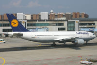 D-AIAP @ FRA - Lufthansa A300 heading for the gate in Frankfurt. - by Kevin Murphy