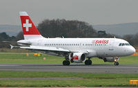 HB-IPR @ EGCC - Swiss A.319 leaving 24R. - by Kevin Murphy