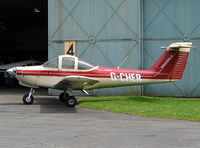 G-CHER @ EGBO - Piper PA 38-112 Tomahawk II - by Robert Beaver
