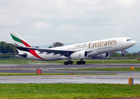 A6-EAS @ EGCC - Good looking Emirates lifting off from 24R. - by Kevin Murphy