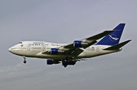 YK-AHA @ LHR - Boeing 747 SP-94 - by Les Rickman