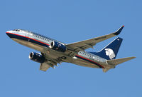 N851AM @ LAX - Shiny beast departing Los Angeles. - by Kevin Murphy