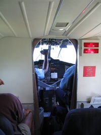 DQ-FIE @ NAN - I love the overhead throttle of the Twin Otter. The pilot gives full throttle at take-off from Nadi, Fiji - by Micha Lueck