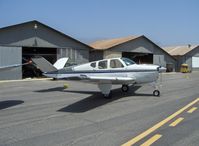 N6086E @ SZP - 1959 Beech K35 BONANZA, Continental IO-470-C 250 Hp, K model increased to 50 gallons fuel std. - by Doug Robertson