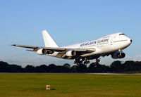 TF-ABA @ EGCC - Landing on 06R. - by Kevin Murphy