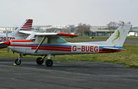 G-BUEG @ BOH - Cessna 152 11 - by Les Rickman