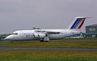 G-JEAS @ BOH - BAe 146-200 - by Les Rickman