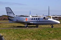 VP-BGE @ BOH - Cessna Citation 500 - by Les Rickman