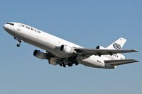 N304WL @ LAX - World Cargo N304WL climbing out from LAX RWY 25L.
