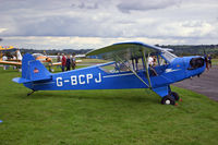 G-BCPJ @ EGHS - Piper J-3C-65 Cub - by Les Rickman