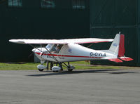 G-OVLA @ EGBO - Ikarus C42 FB UK - by Robert Beaver