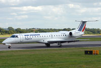 F-GUBF @ EGCC - Passing the  viewing mound at Manchester. - by Kevin Murphy