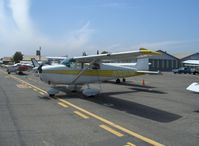 N7097M @ SZP - 1958 Cessna 175 SKYLARK, Continental GO-300-E geared engine, 175 Hp - by Doug Robertson
