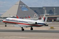 N817AE @ LAS - American Eagle N817AE (FLT EGF105) arriving on RWY 25L after a 48-minute flight from Los Angeles Int'l (KLAX). - by Dean Heald