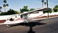N275SA @ KPSP - Taxiing thru Palm Springs CA to 2002 AOPA Convention - by Jeff Sexton