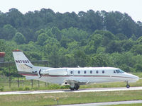 N676QS @ PDK - Landing PDK on 20L with airbrakes extended - by Michael Martin