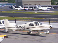 N8135A @ PDK - Tied down @ Epps - by Michael Martin