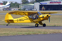 G-BIDJ @ BOH - PA-18 Super Cub 150 - by Les Rickman