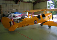 G-ANKZ @ BOH - D.H.A.82A Tiger Moth - by Les Rickman