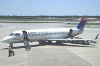 N496CA @ PNS - Bombardier CL-600 - by Bill Larkins