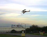 N5444 @ LGB - Landing at Long Beach Airport - by Don Noonan