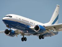 N108MS @ KLAS - Yona Aviation / 2002 Boeing 737-7BC