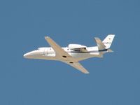 N504CS @ KLAS - Privately Owned / 2002 Cessna 560XL - (Citation Excel) - Departing RWY 19R - by SkyNevada - Brad Campbell
