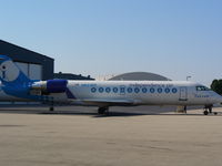 N621BR @ KRFD - CL-600-2B19