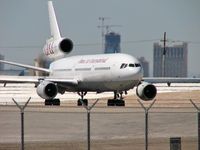 N720AX @ KLAS - Omni Air International / Mcdonnell-douglas DC-10-30 / Taxi to RWY 25R